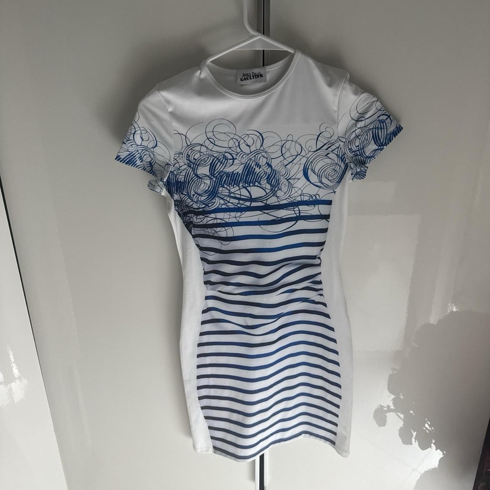 Jean Paul Gaultier Nautical Striped Dress